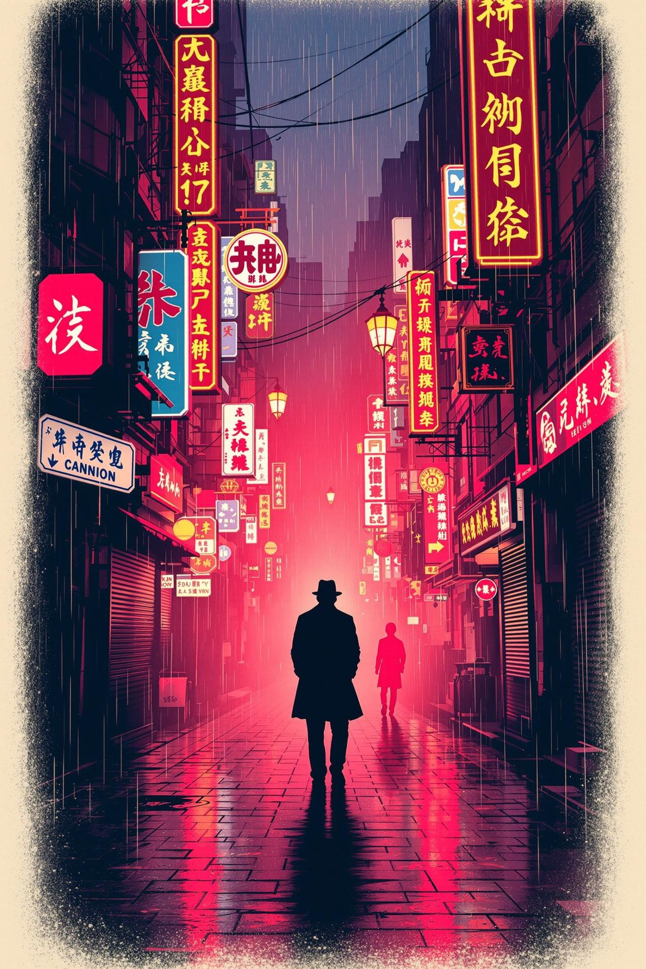 霓虹灯下的哨兵 海报