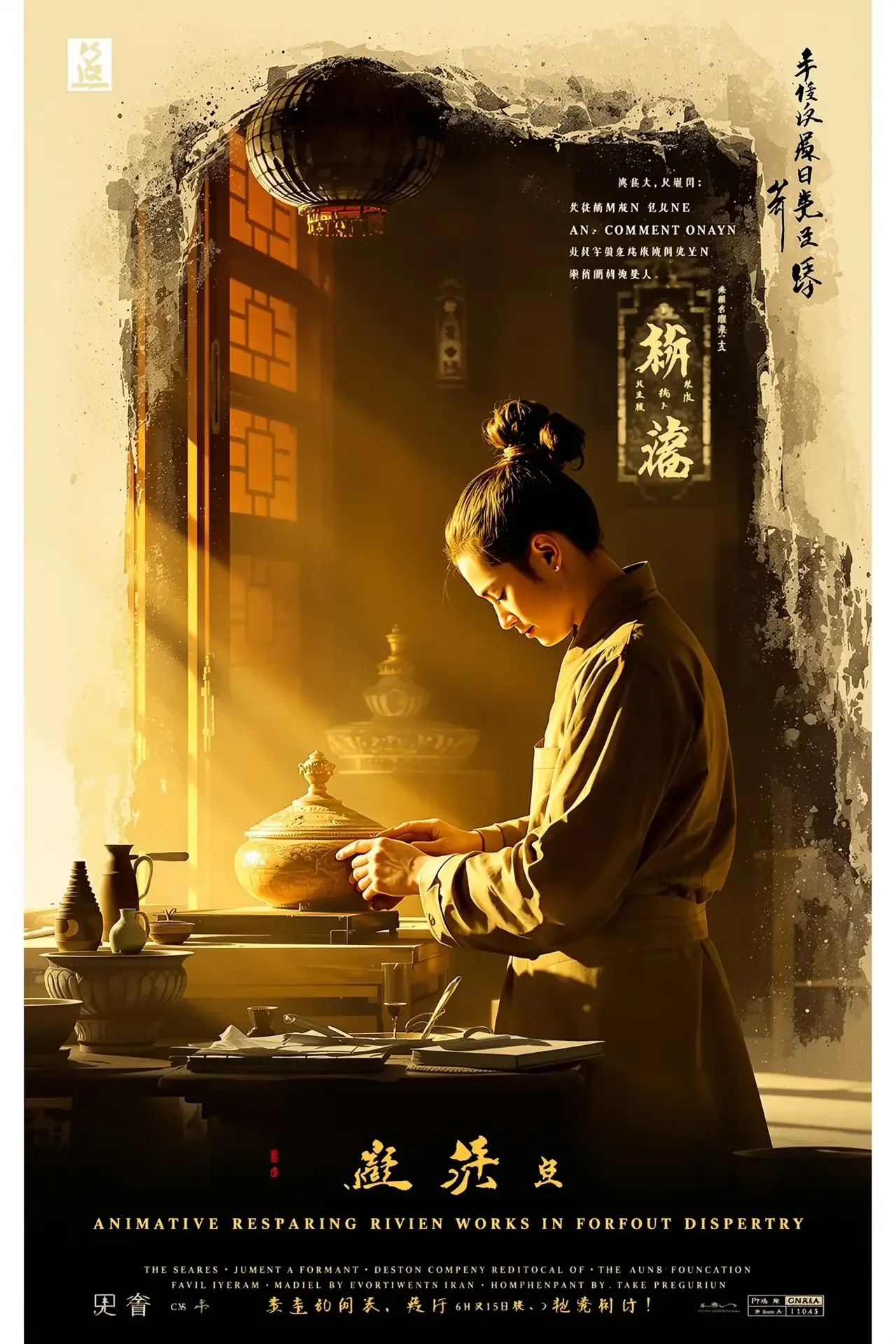 我在故宫修文物 海报